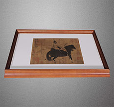 鄂托克旗书画装裱配框服务案例