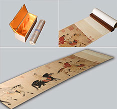 鄂托克旗馆藏书画复制博物馆书画复制服务